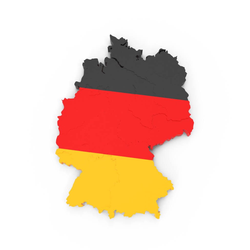 German Flag Textured Germany Map.B01.2k